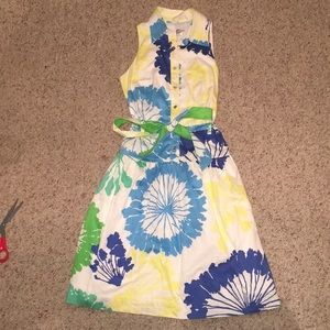Lilly Pulitzer Vintage White Tag Dandelion Dress